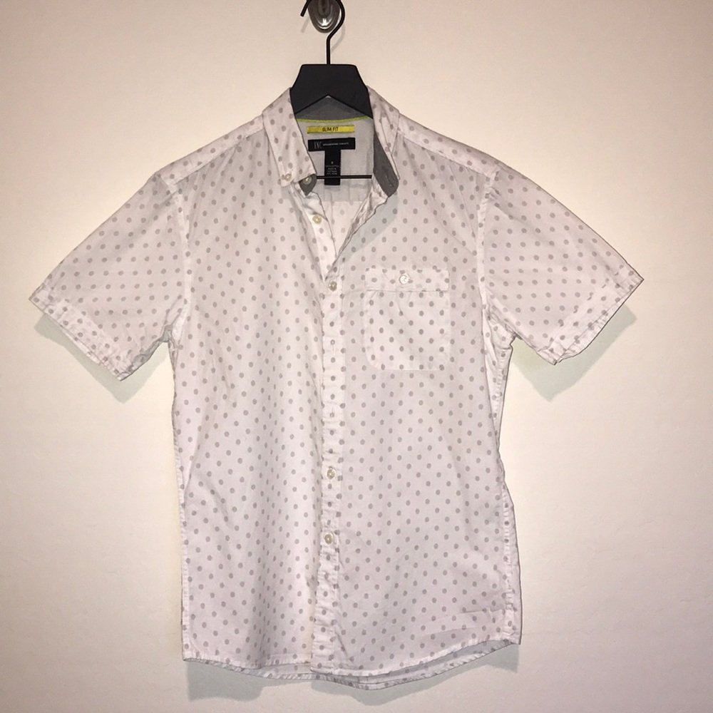Casual Short Sleeve Button Down